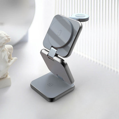 ChargeNest 3 in 1 접이식 MagSafe 충전기 