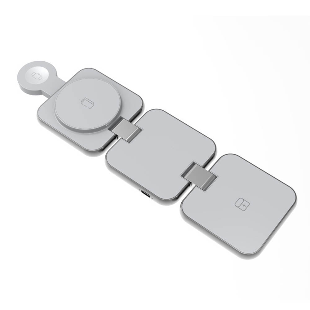 ChargeNest 3 in 1 접이식 MagSafe 충전기 