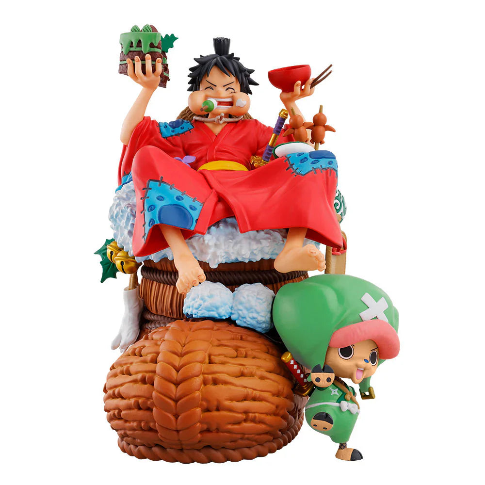 One Piece Figure - Luffy Chopper Petitrama DX Logbox Re Birth Vol.1