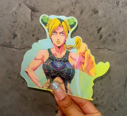 JoJo's Bizarre Adventure Rotating Sticker