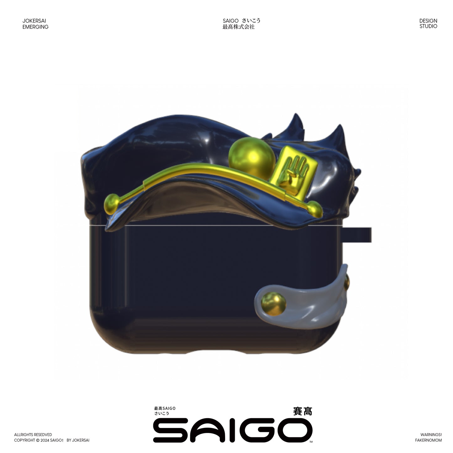 Jotaro Kujo Resin AirPods Case
