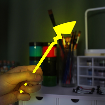 Pikachu Glow-in-the-dark hairpin