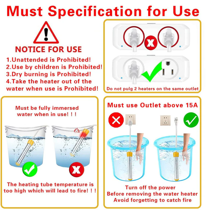 Premium Immersion Water Heater