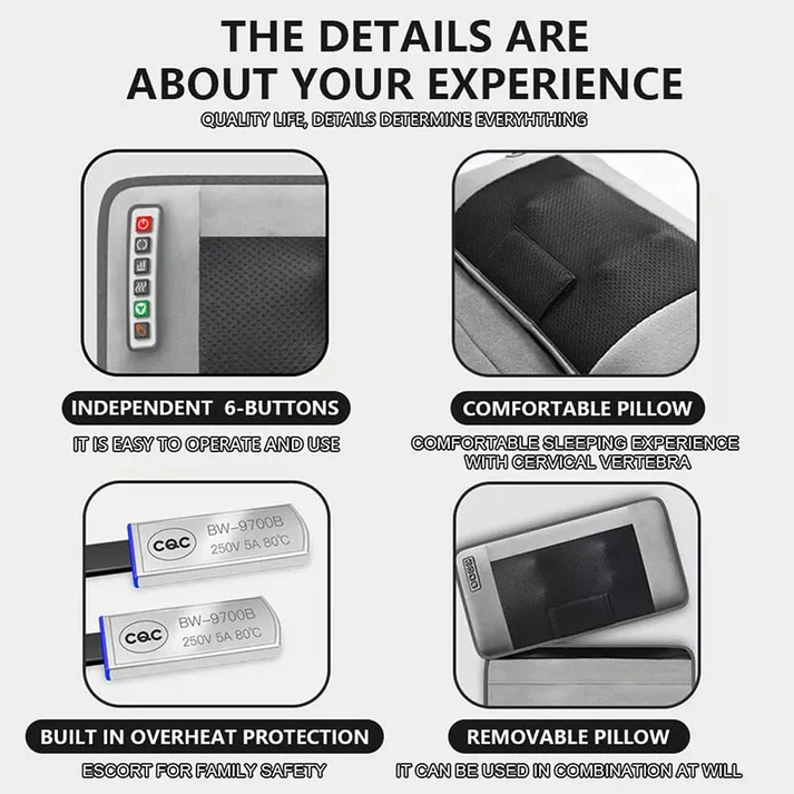 Shiatsu Massage Mat with Heat