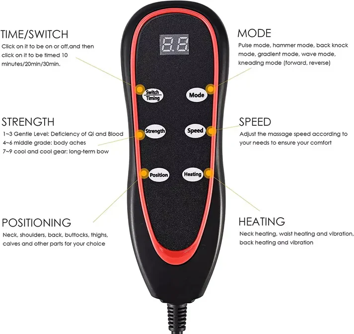 Shiatsu Massage Mat with Heat