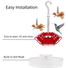 Ant Proof Hummingbird Feeder, Outdoor Hanging Perch