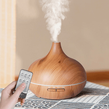 Remote Controlled Wood Grain Diffuser – Efficient and Quiet