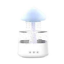 Mushroom Rainfall Diffuser with LED Lighting and Aromatherapy