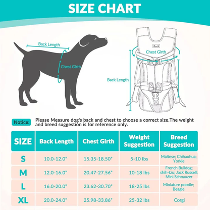 Dog Carrying Backpack