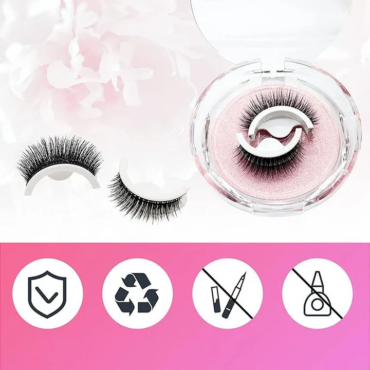 Premium Reusable Self-Adhesive Eyelashes