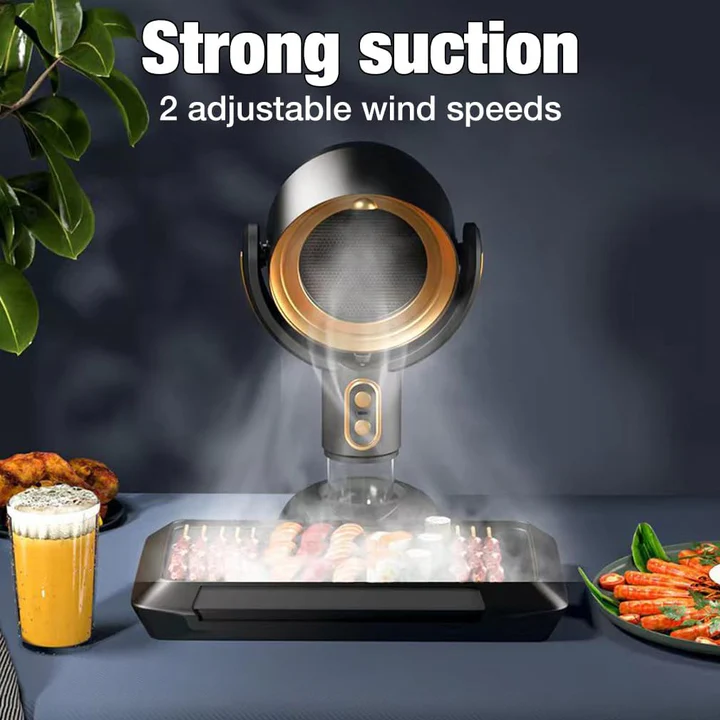 Portable Extractor Hood, Powerful and  Rechargeable