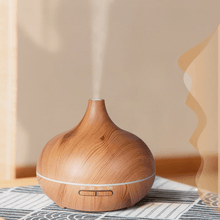 Remote Controlled Wood Grain Diffuser – Efficient and Quiet