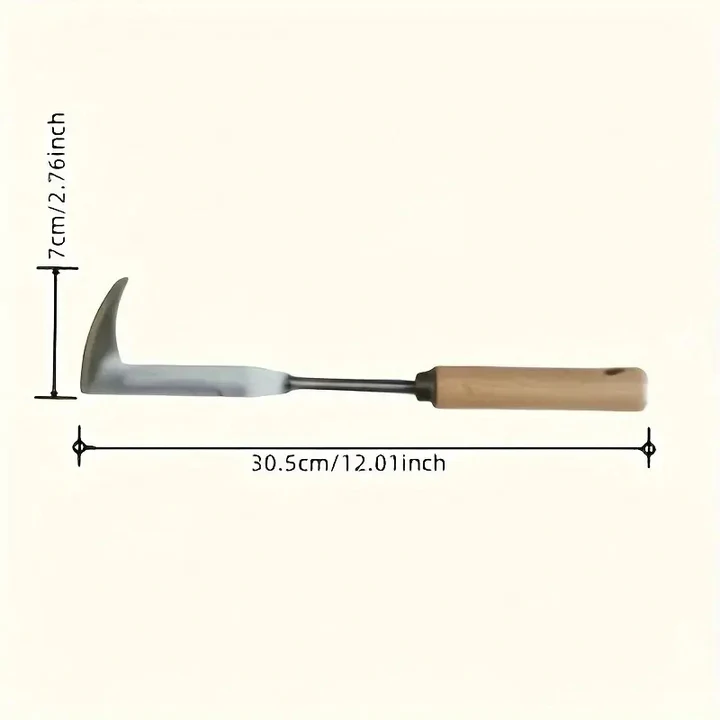 Multifunctional Weed Puller Tool for Brick Joints