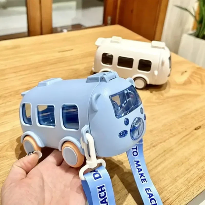 Cartoon Toy Bus Water Bottle