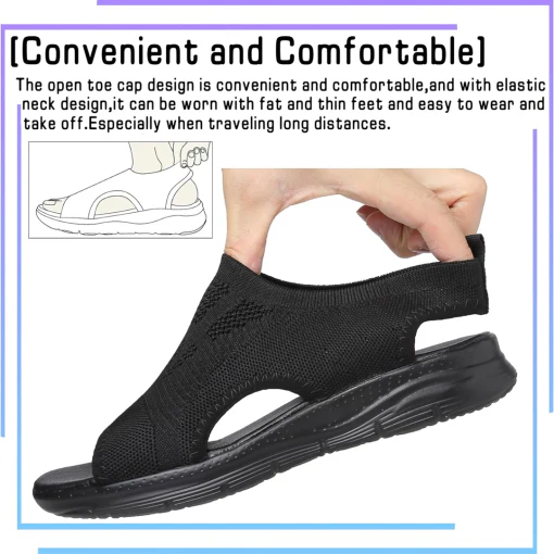 Pain Relief Sport Sandals for Women