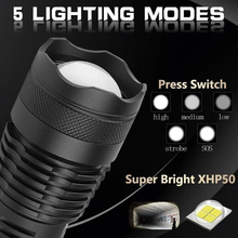 90,000 Lumens Powerful Flashlight