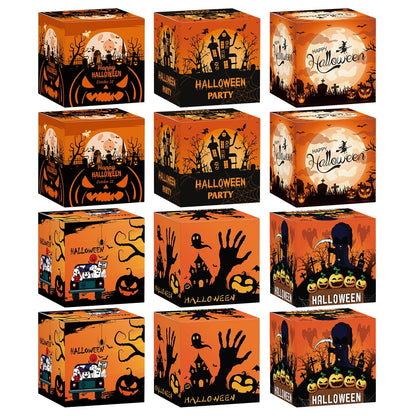 Pacreep 12pc Halloween Gift Bags for Candy & Treat Packaging