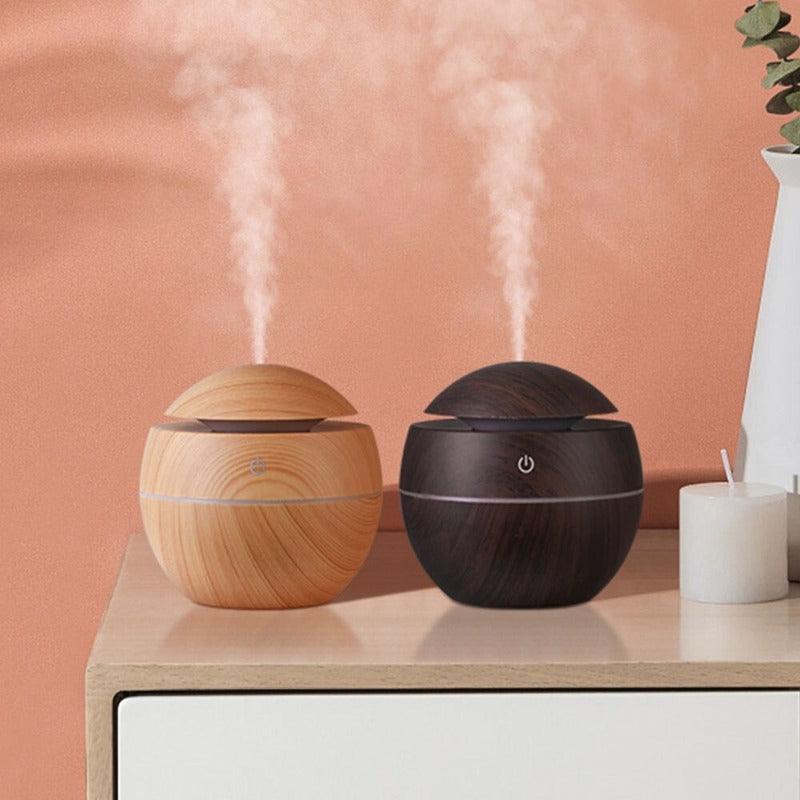 USB Aromatherapy Humidifier Diffuser With Night Light
