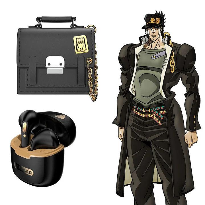 Anime JoJo's Bizarre Adventure Kujo Jotaro Earphone Wireless Bluetooth Headset (Limit Time Offer !!)