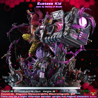 One Piece- Eustass Kid | 1:6 Resin Statue | by Monkey D Studio