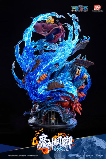 One Piece - Ifrit Jambe Sanji | Resin Statue | by TOEI Animation Studio