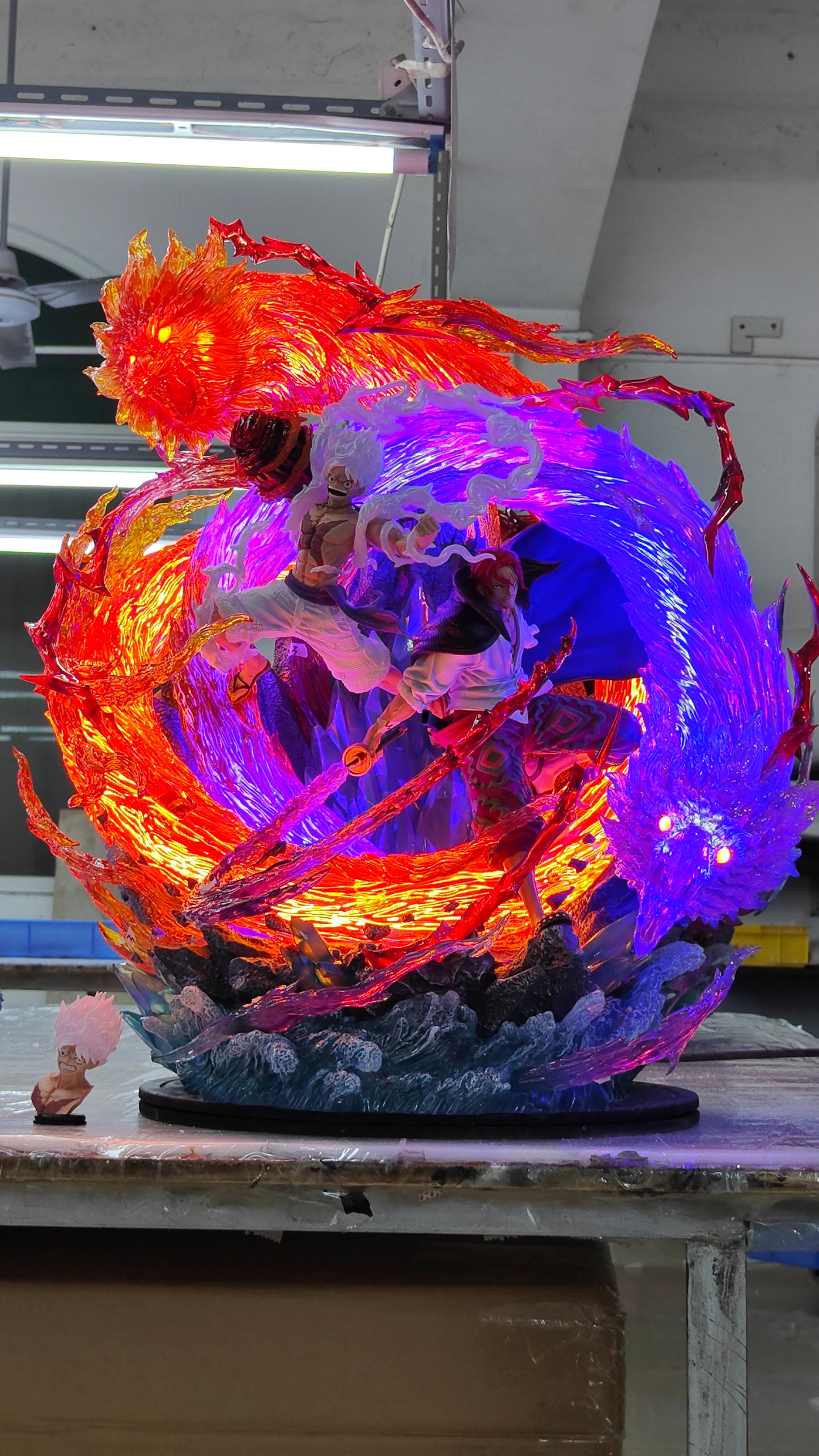 One Piece - Monkey D. Luffy & Shanks | 1:8 Resin Statue | von Monkey D. Studio