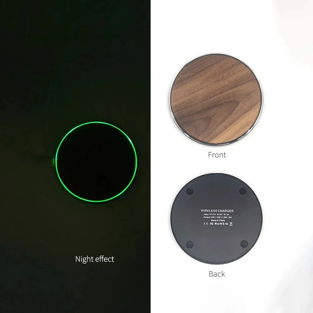 EcoWood 무선 충전 패드 