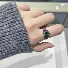 JOJO‘s Water Ripple Heart-shaped Sweet and Spicy Girl Fashion Cool Style Ring