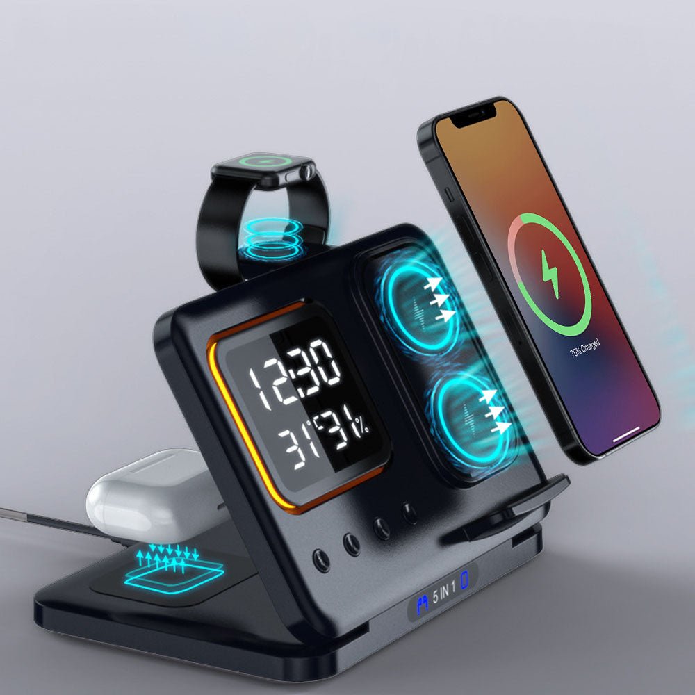 EvoSync Pro 5 in 1 MagSafe 무선 충전기 