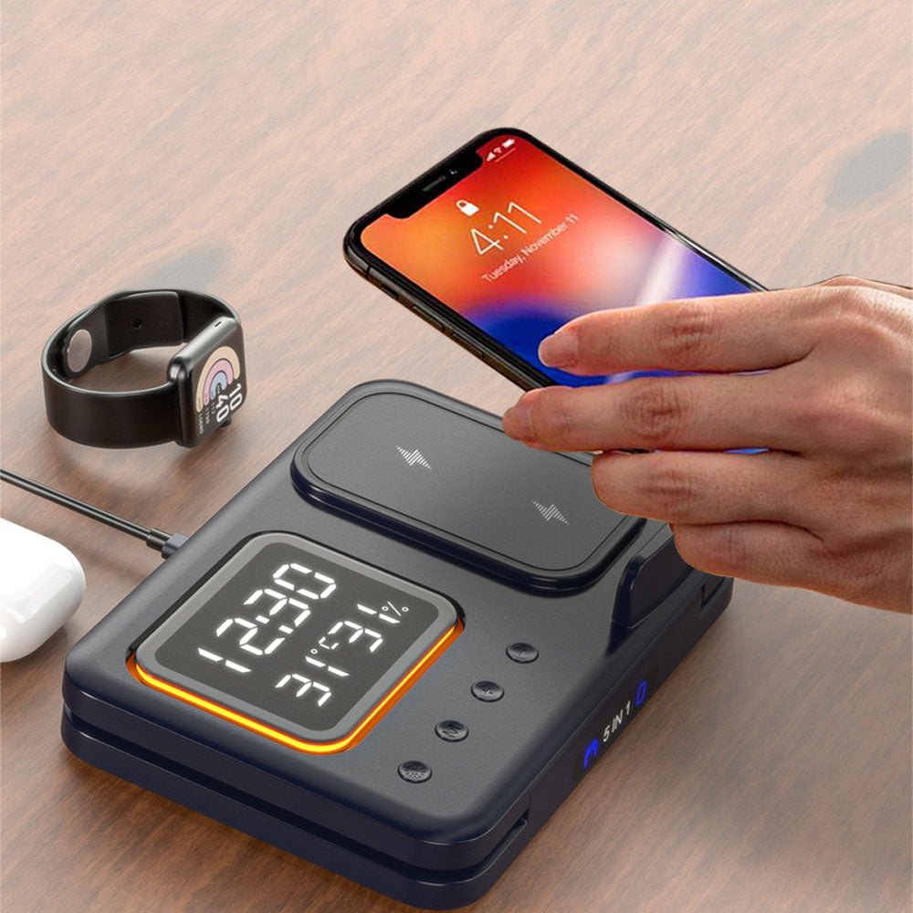 EvoSync Pro 5 in 1 MagSafe 무선 충전기 