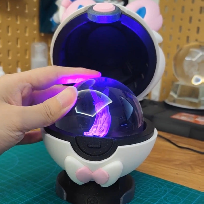 Pokemon ball series lamp