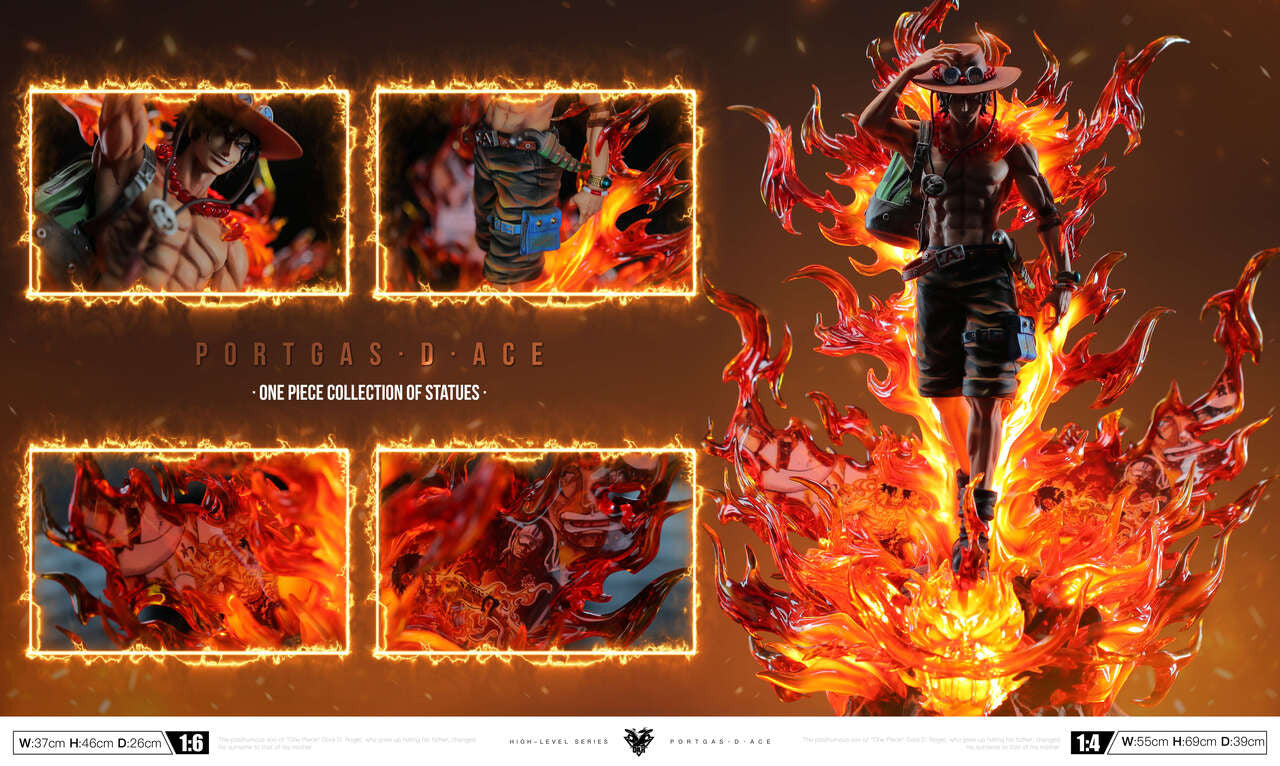 One Piece - Ace | 1:6/1:4 Resin Statue | by OKR Studio