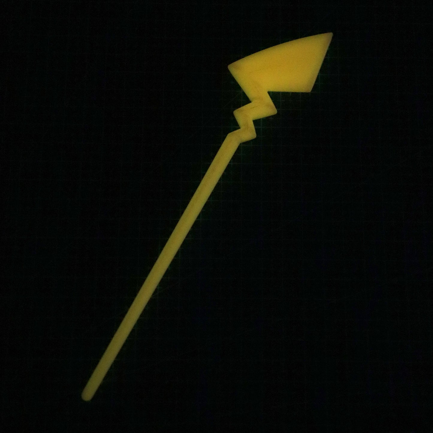 Pikachu Glow-in-the-dark hairpin