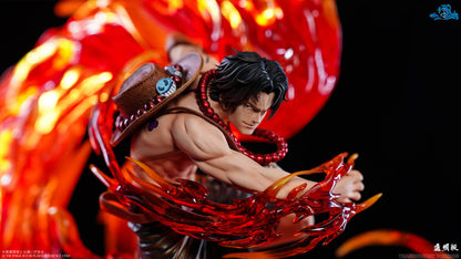 One Piece - Portgas D. Ace | Resin Statue | by Po Lang Studio