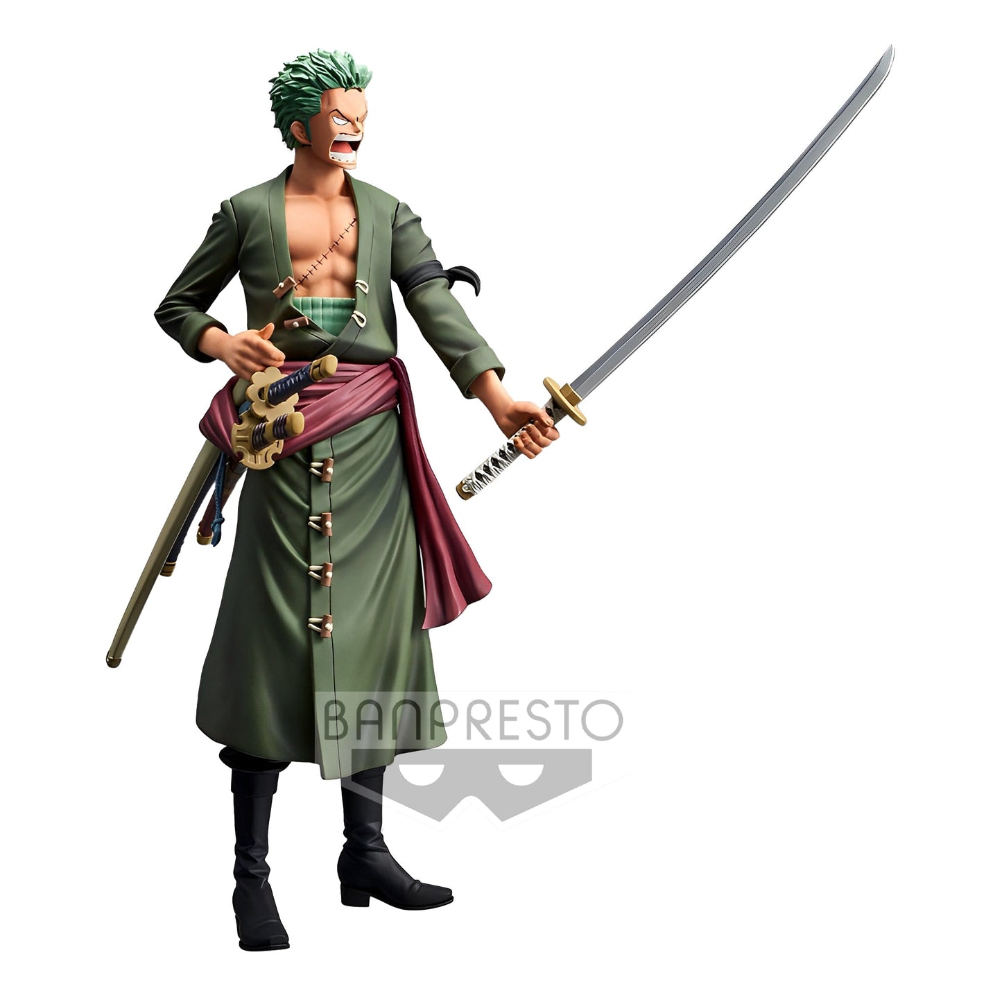 Figurine One Piece - Roronoa Zoro Grandista Nero