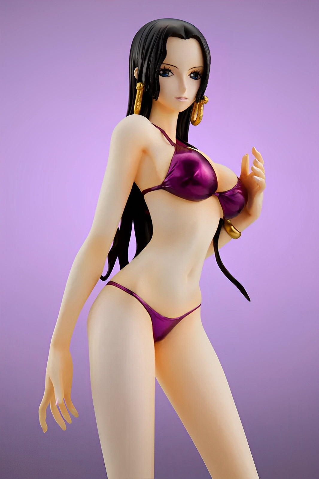 Figurine One Piece - Boa Hancock P.O.P Megahouse Ver. Purple Édition Limitée