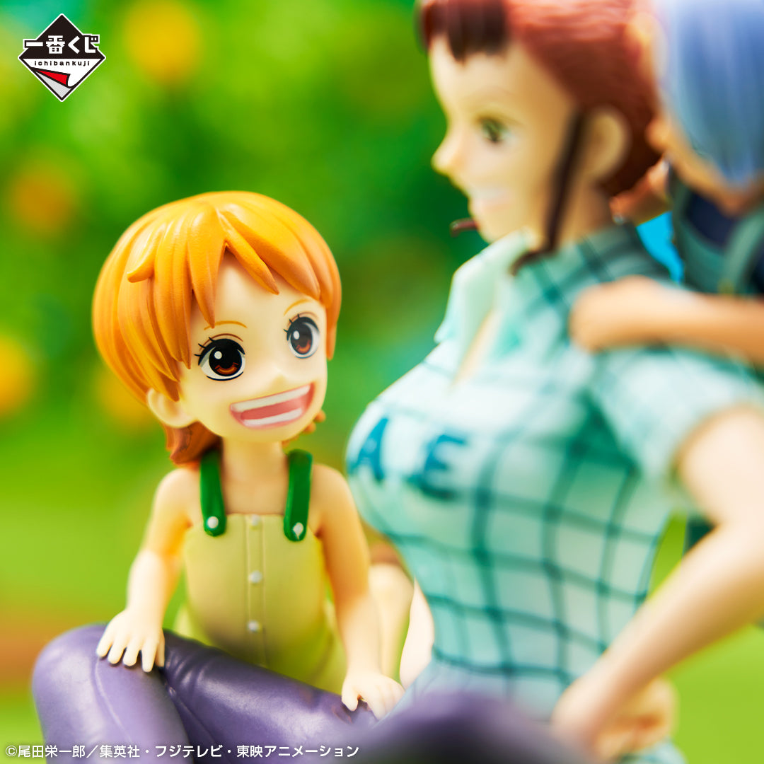 Figurine One Piece - Bellemere, Nami & Nojiko Ichiban Kuji Emotional Stories 2
