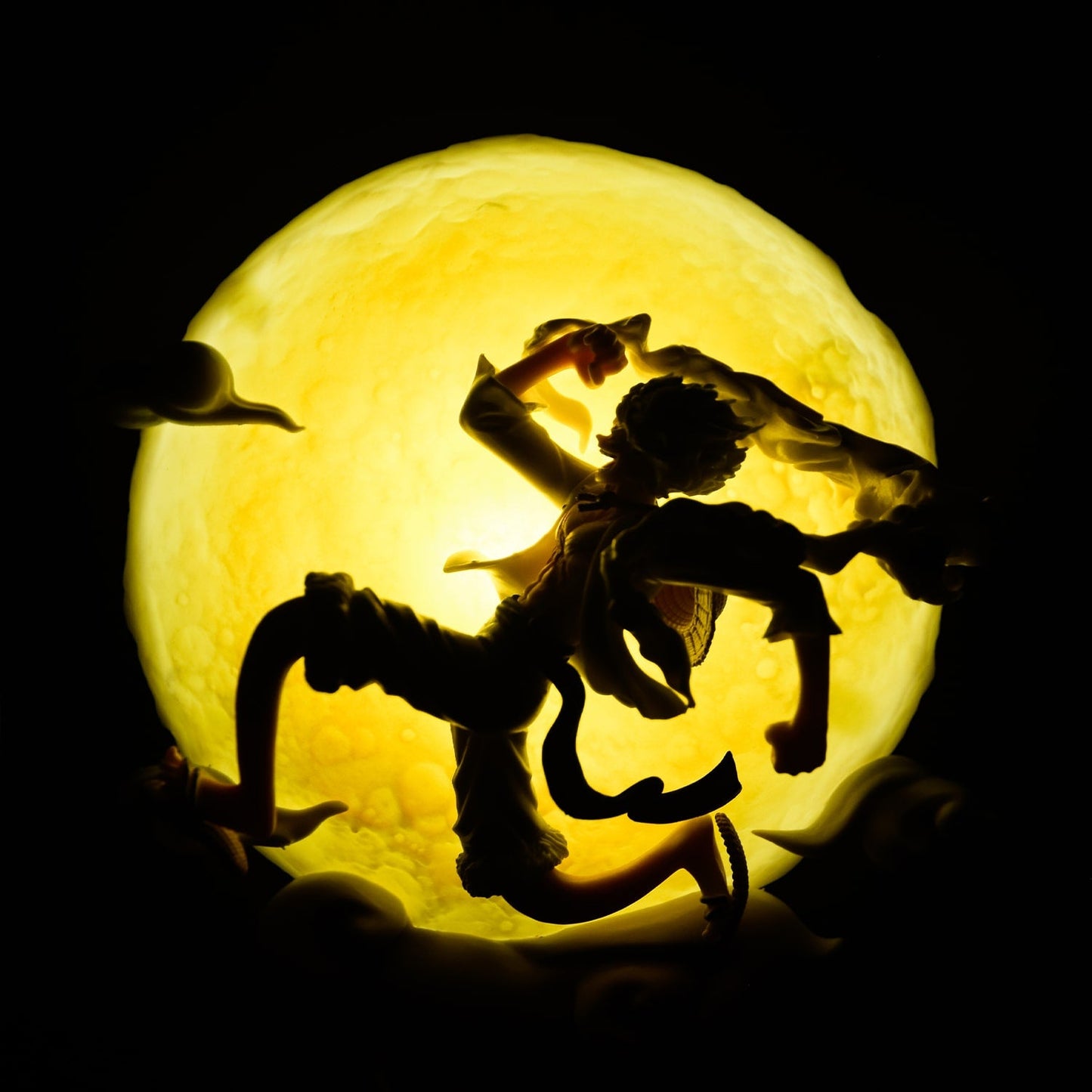 One Piece Figure - Luffy Gear 5 Moon LED