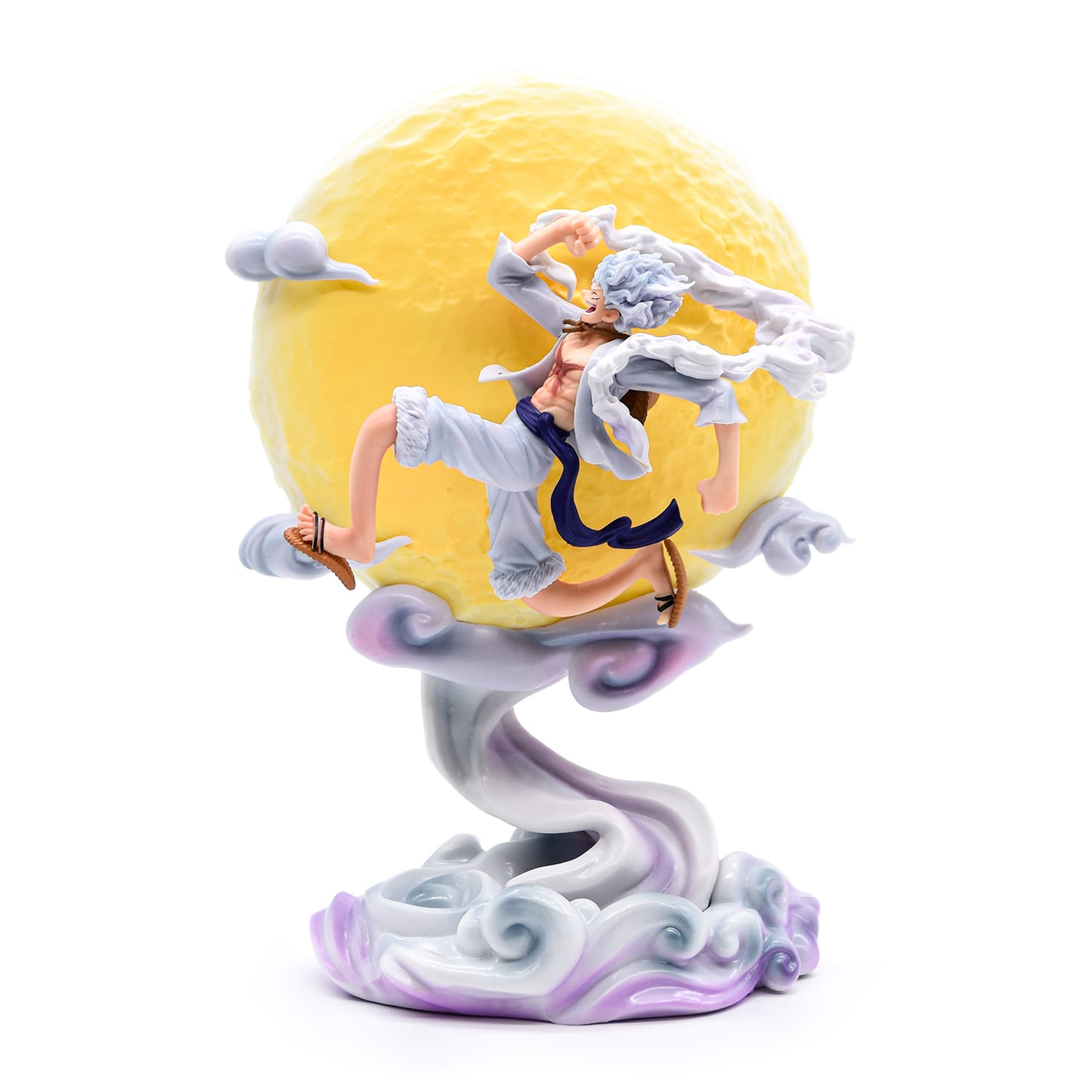 One Piece Figure - Luffy Gear 5 Moon LED