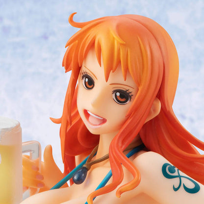 Figurine One Piece - Nami Ver. BB_SP 20th Anniversary P.O.P Megahouse