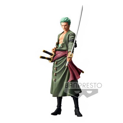 Figurine One Piece - Roronoa Zoro Grandista Nero