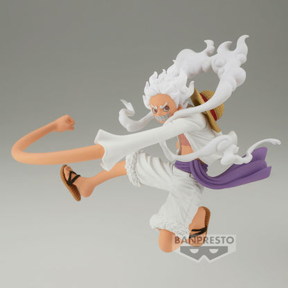 Figurine One Piece - Monkey D. Luffy Gear 5 Battle Record