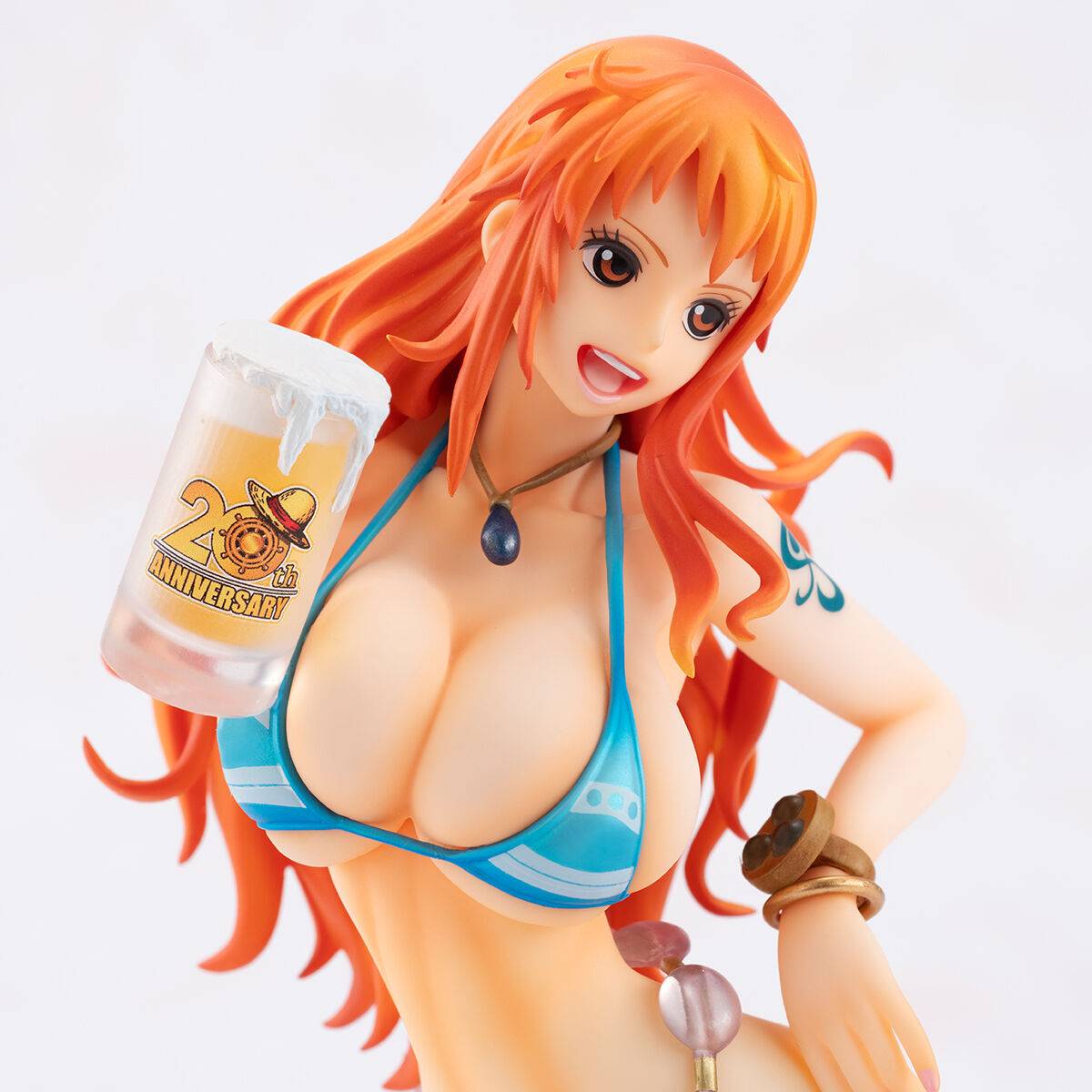 Figurine One Piece - Nami Ver. BB_SP 20th Anniversary P.O.P Megahouse