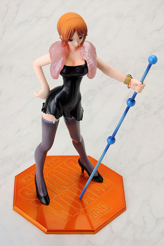 Figurine One Piece - Nami P.O.P Stampede Megahouse Strong World Édition Limitée