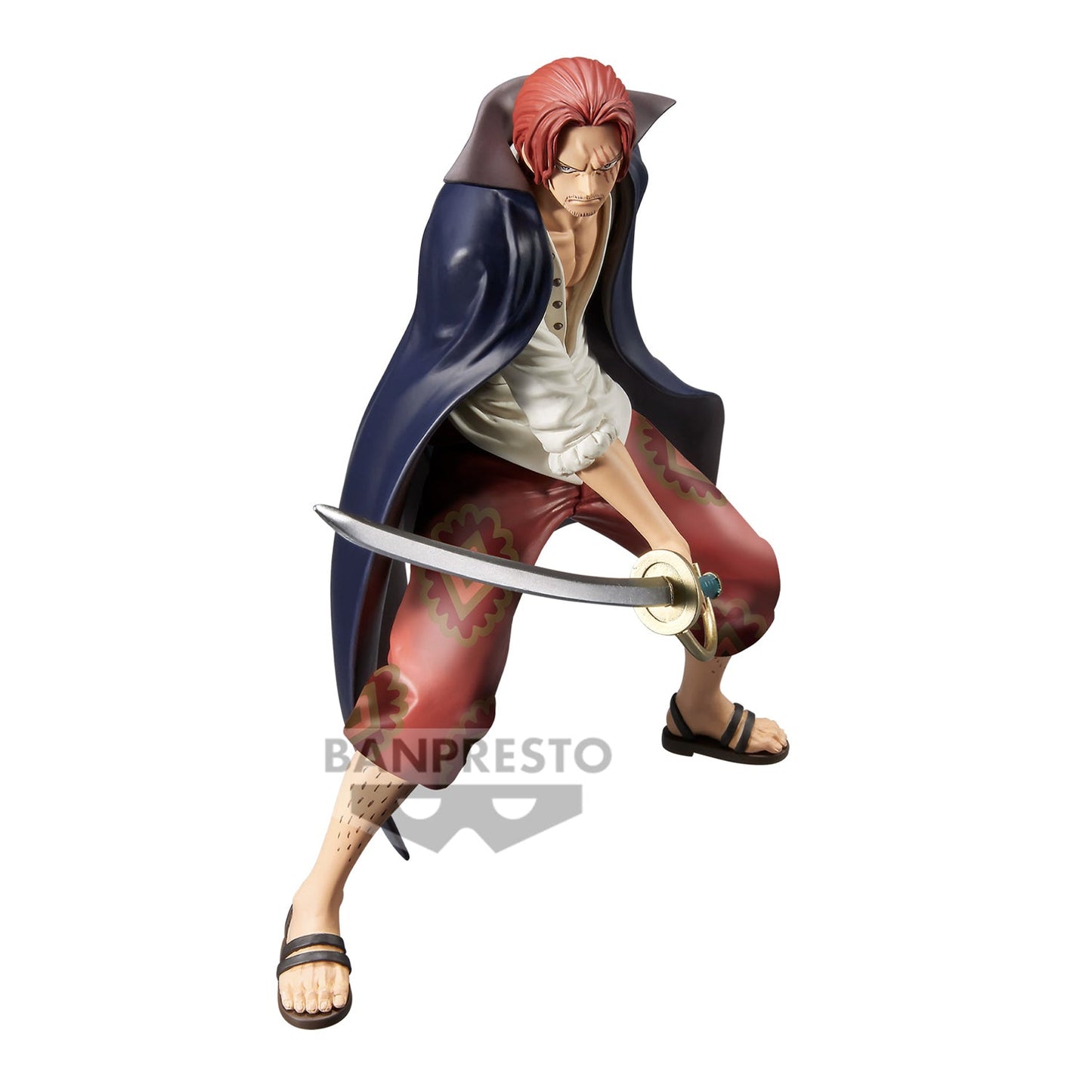 One Piece Figure - Shanks Posing Figure DXF The Grandline Men Film Red