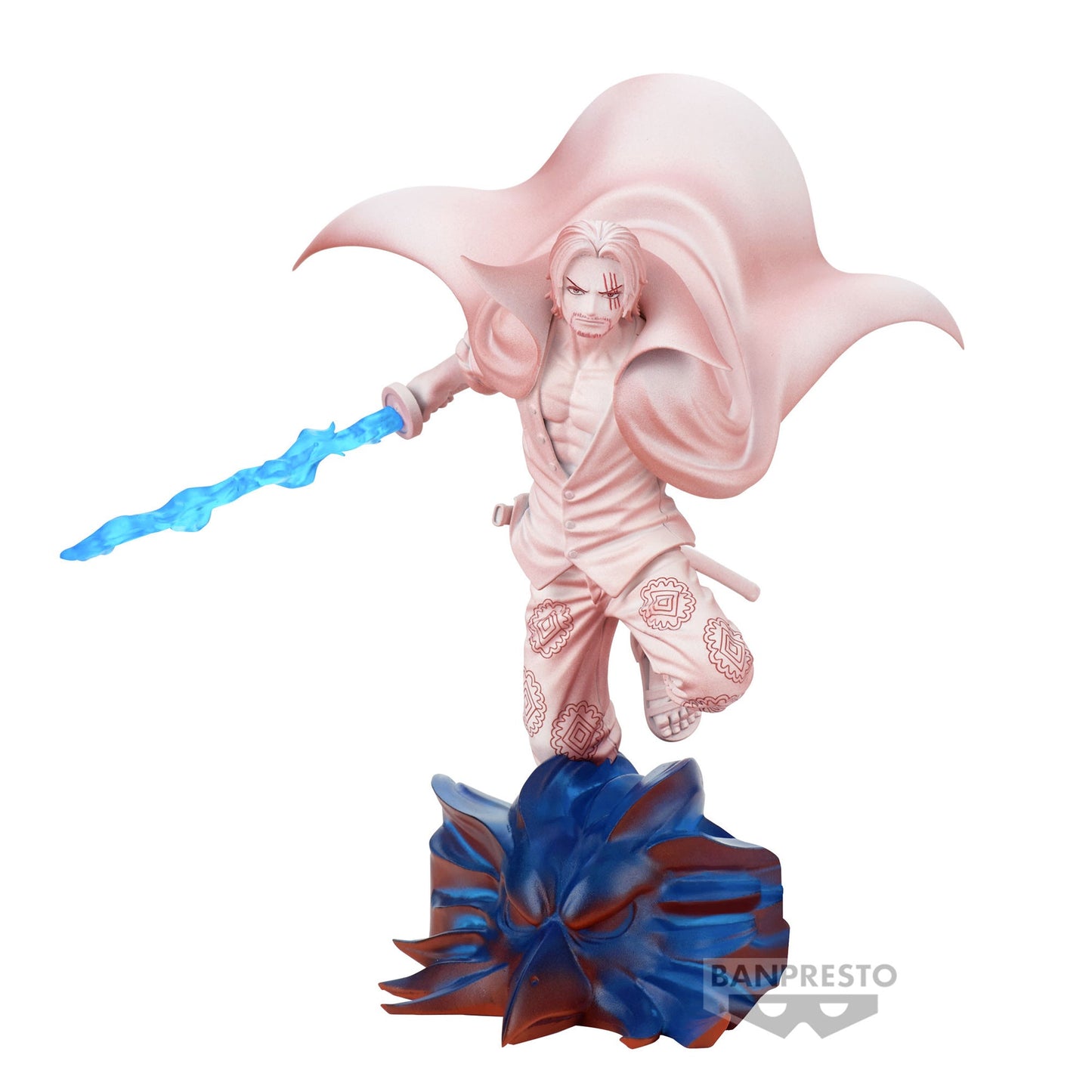 Figurine One Piece - Monkey D. Luffy & Shanks Senkozekkei Film Red