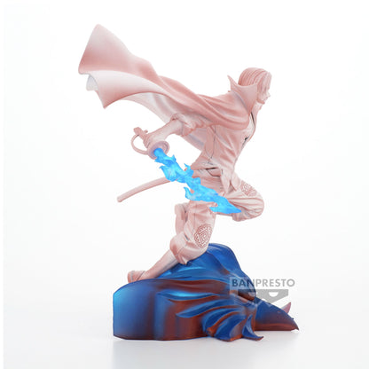 Figurine One Piece - Monkey D. Luffy & Shanks Senkozekkei Film Red