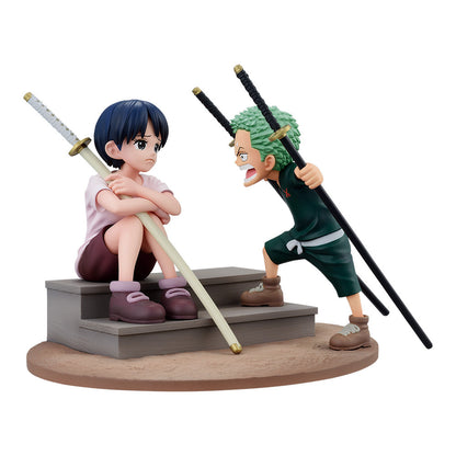 Figurine One Piece - Zoro & Kuina Ichiban Kuji Road to Dawn Revible Moment