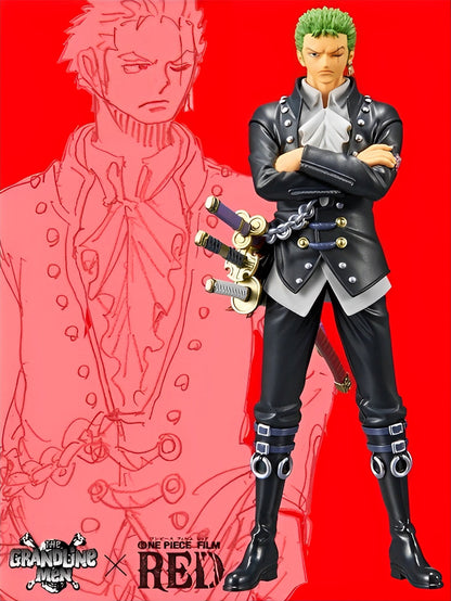 Figurine One Piece - Roronoa Zoro DXF The Grandline Men Film Red Vol. 3