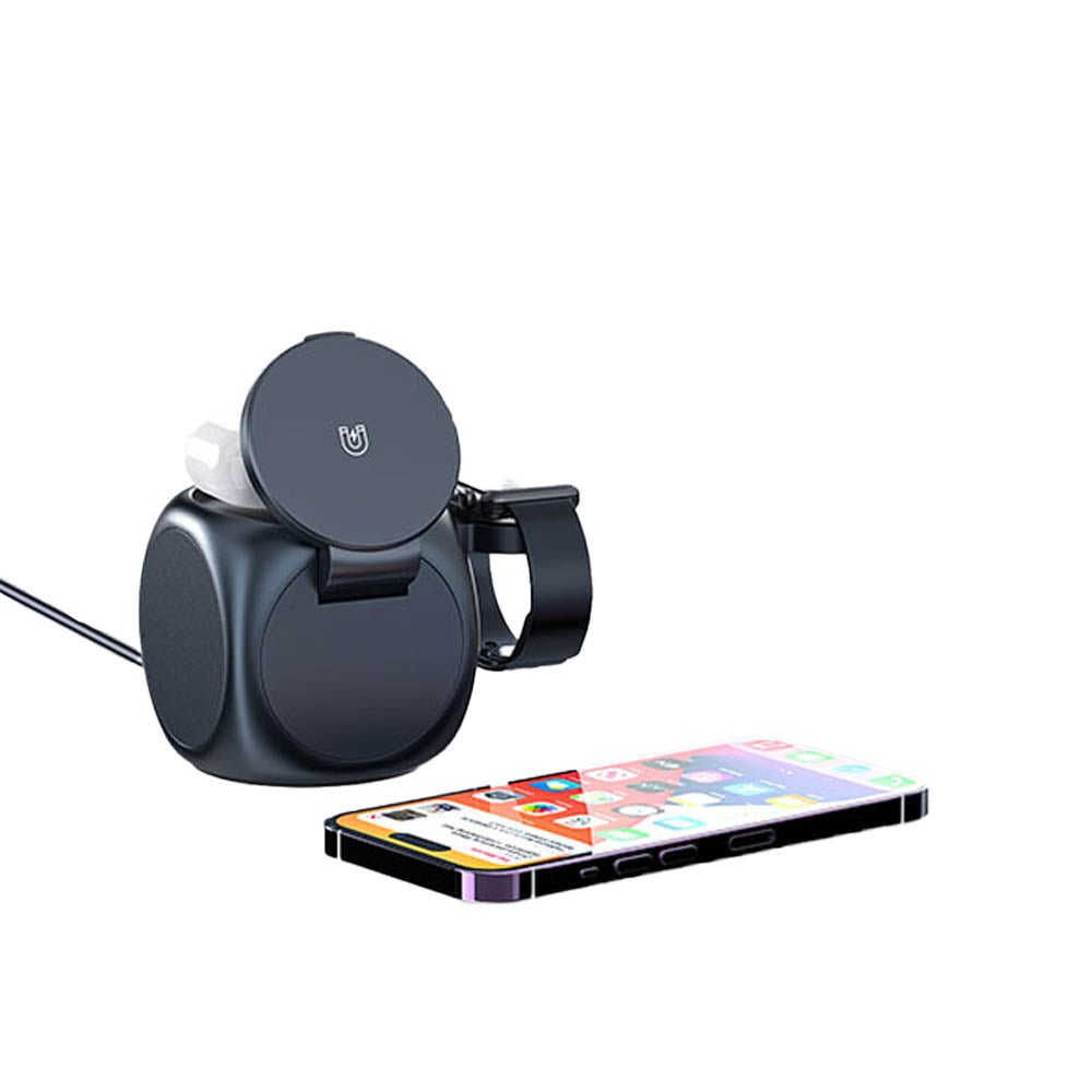 FluxSphere 3 in 1 MagSafe 충전 스탠드 